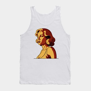 Vintage Style Movie Poster Female Character Tank Top